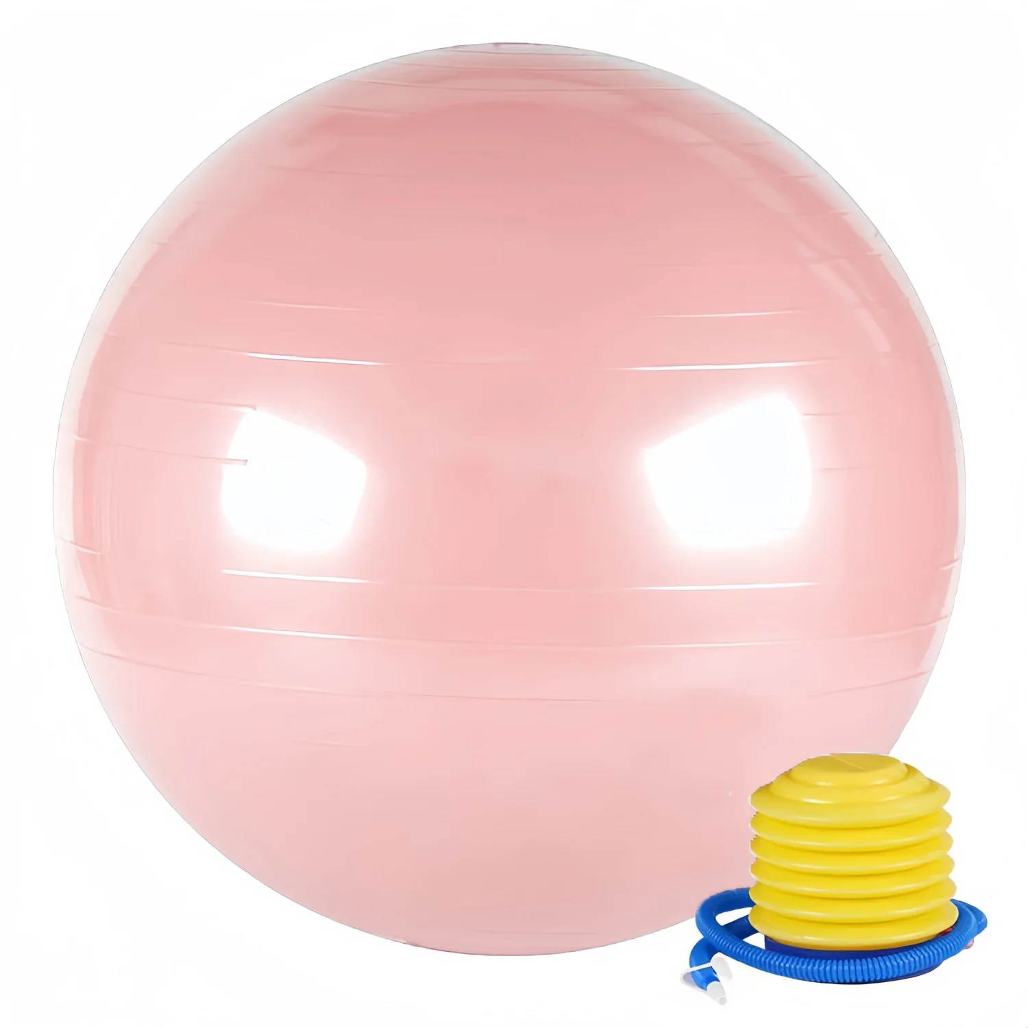 Hochwertige Fitnessbälle werden zum Trainieren der Stabilität von Pilates verwendet und eignen sich für Stretching und Core-Übungen