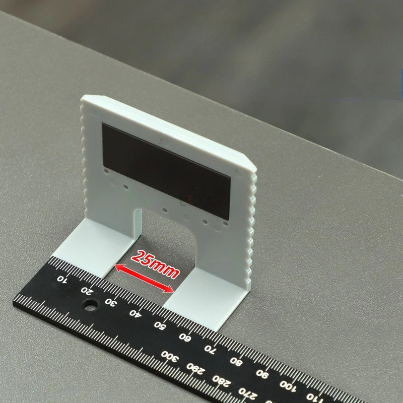 

Magnetic 2mm Hinge Limiter Hinge Fixed Plate Cabinet Door Positioning Fixing Piece Woodworking Hinge Installation Aid Tool