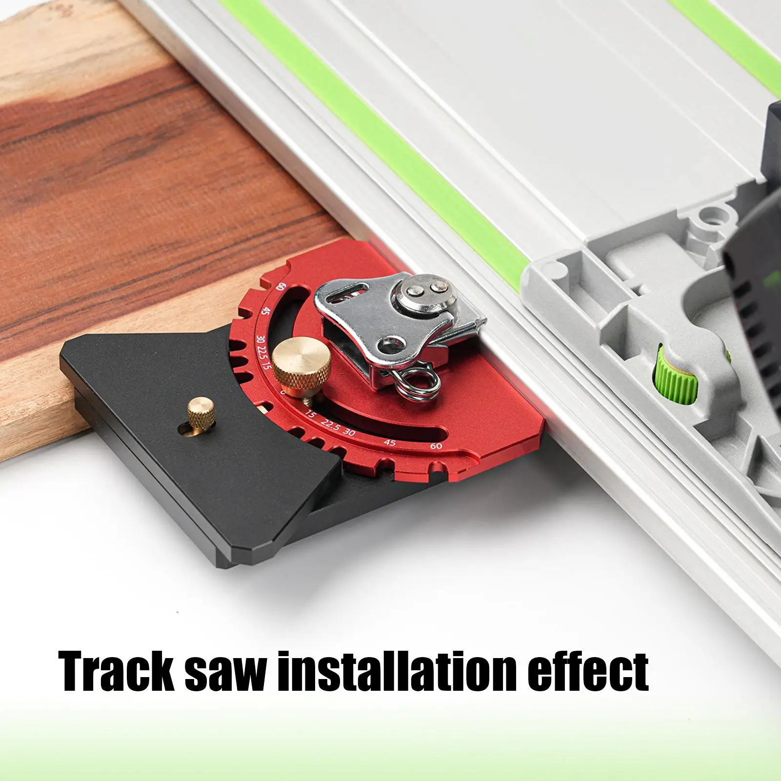 Adjustable Angle Track Saw Square Aluminum Alloy Adjustable Professional Router Guide Track Saw Guide Rail For Straight Cuts