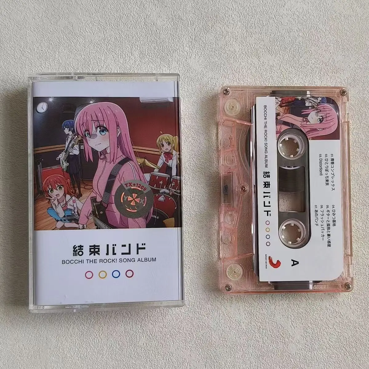 Anime BOCCHI THE ROCK Gotoh Hitori Music Tape Kessoku Banndo OST Album Soundtracks Box Cosplay Recorder Walkman Car Cassettes