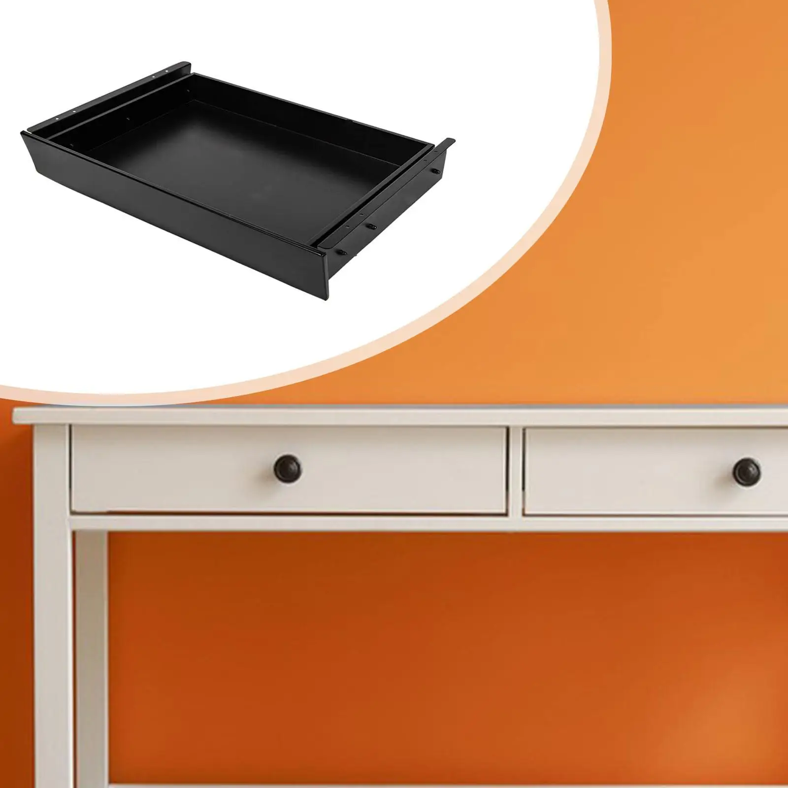 

Under Desk Pull Out Drawer Wear Resistant for Study Living Room Dining Room