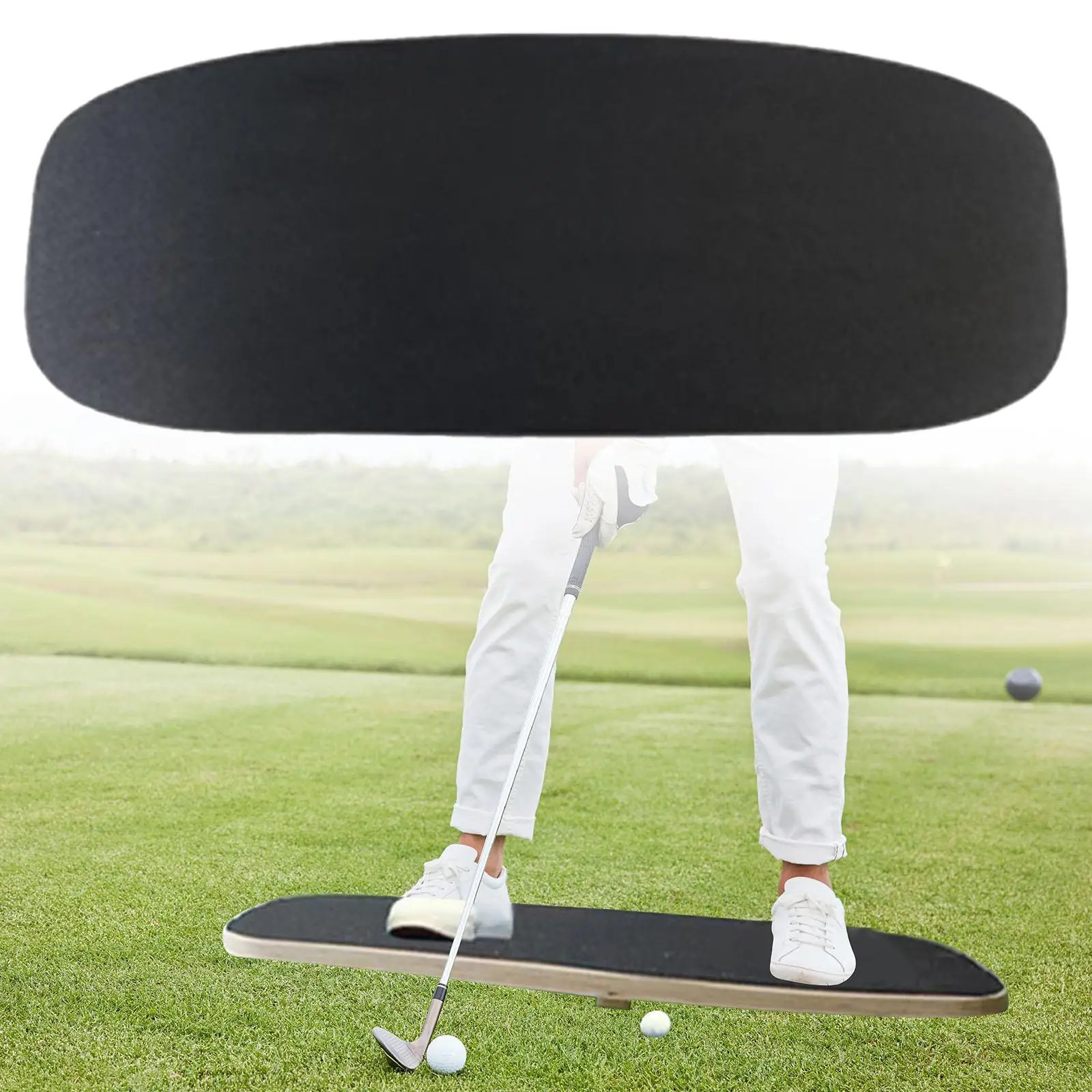 Golf Swing Trainer Anti Slip Strong Load Bearing Gravity Transfer Board