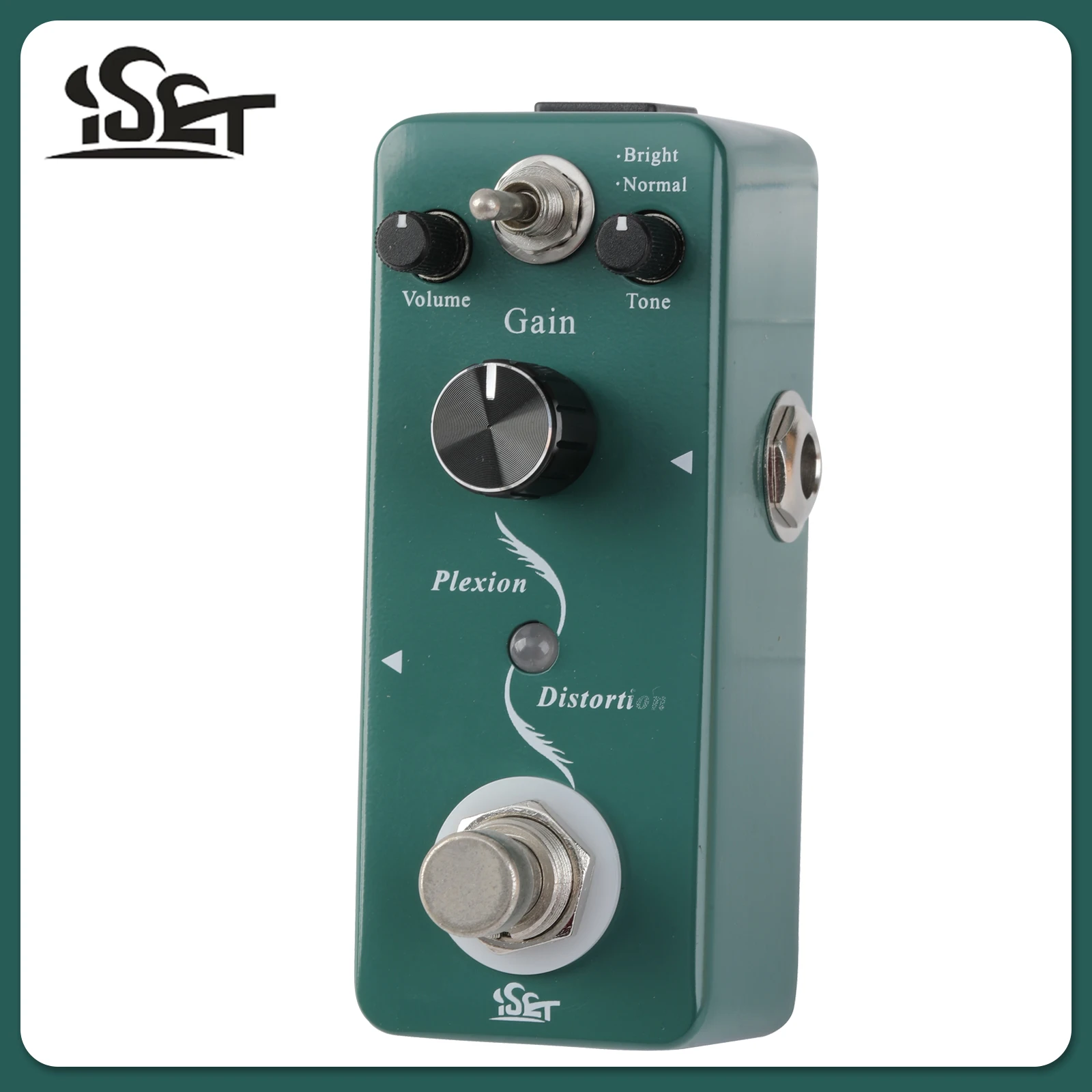 ISET PD-8B Plexion تشويه تأثير الغيتار دواسة Plexion تشويه لهجة تأثيرات صحيح الالتفافية دواسة الغيتار الكهربائي الملحقات