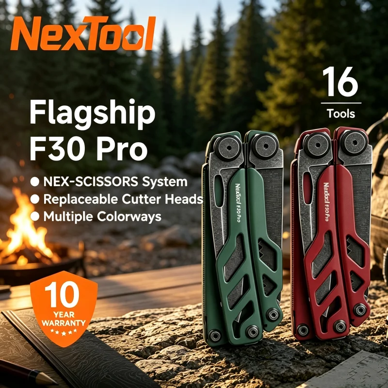 NexTool Flagship Pro 16 in1 Folding Pliers Multitool EDC Tool Scissors Saw Camping Repair Kit Outdoor Survival Hand Tool