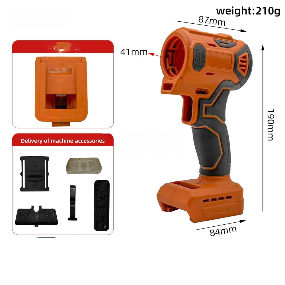 

1Set 21V Brushless Electric Drill Housing Case Replacement Plastic Shell Compatible With Gearbox For Power Tool Accessories