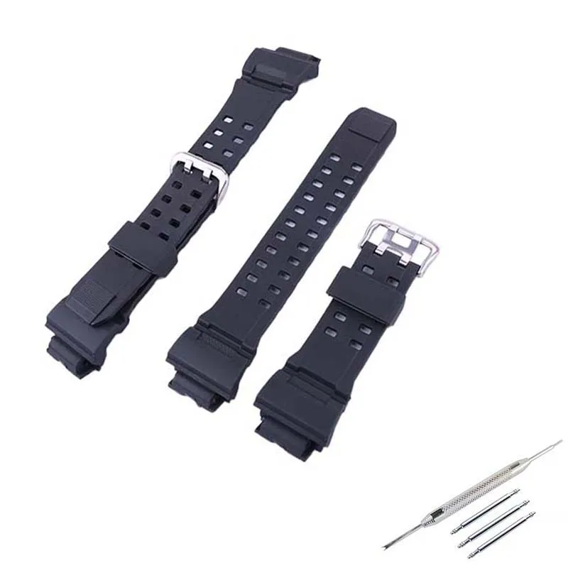 Resin watch band Compatible for men and women for Casio Cat Man 3410 GW-9400 GW9300 rubber watch strap belt buckle accessories