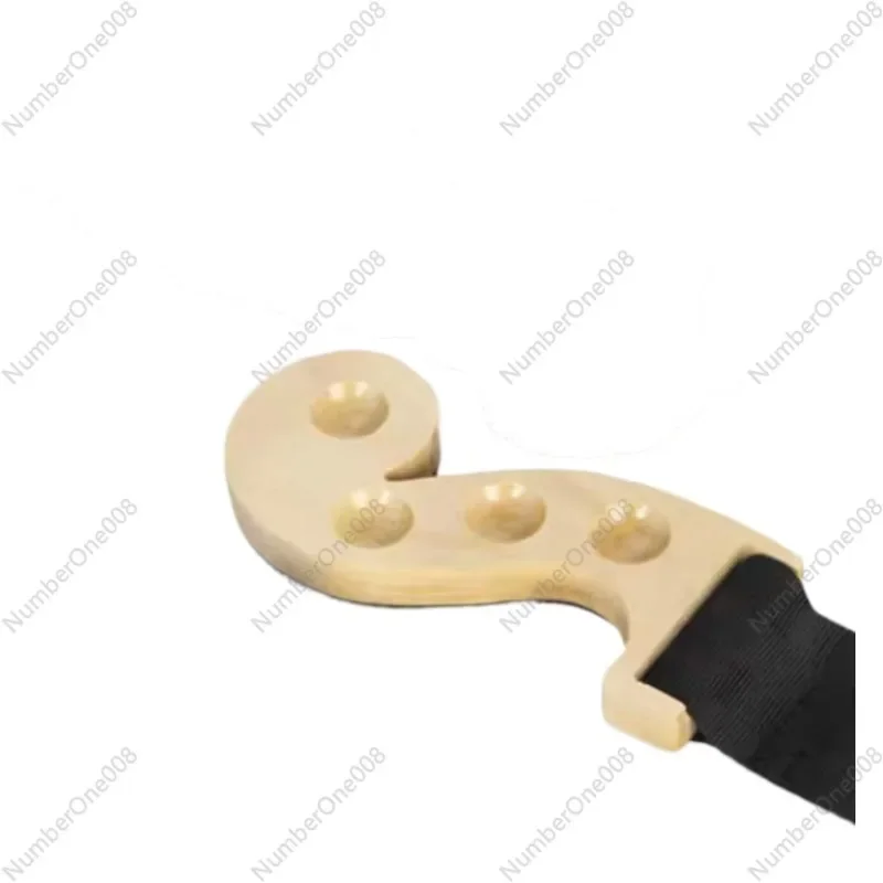 Violin Head Wooden Cello Anti-Slip Mat Non-Slip Board Foot Support Anti-Slip Strap Accessories Musical Instrument