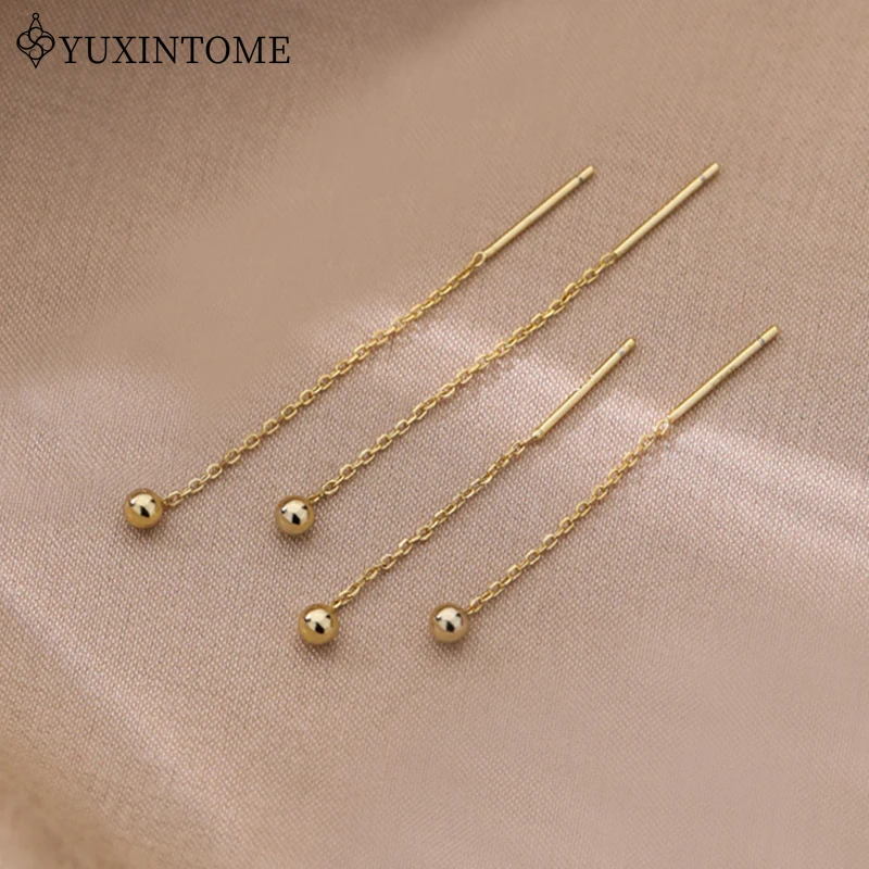 925 Sterling Silver Small Round Bead Studs Earrings