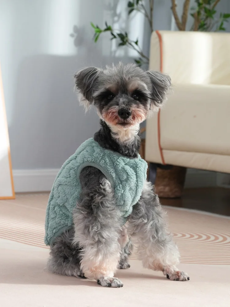 Weiche Fleece-Hundekleidung für kleine Hunde, Katzen, Pullover, Herbst und Winter, warme Welpenweste, Bekleidung für französische Bulldoggen, Yorkshire, Haustierkostüm – Detail 8