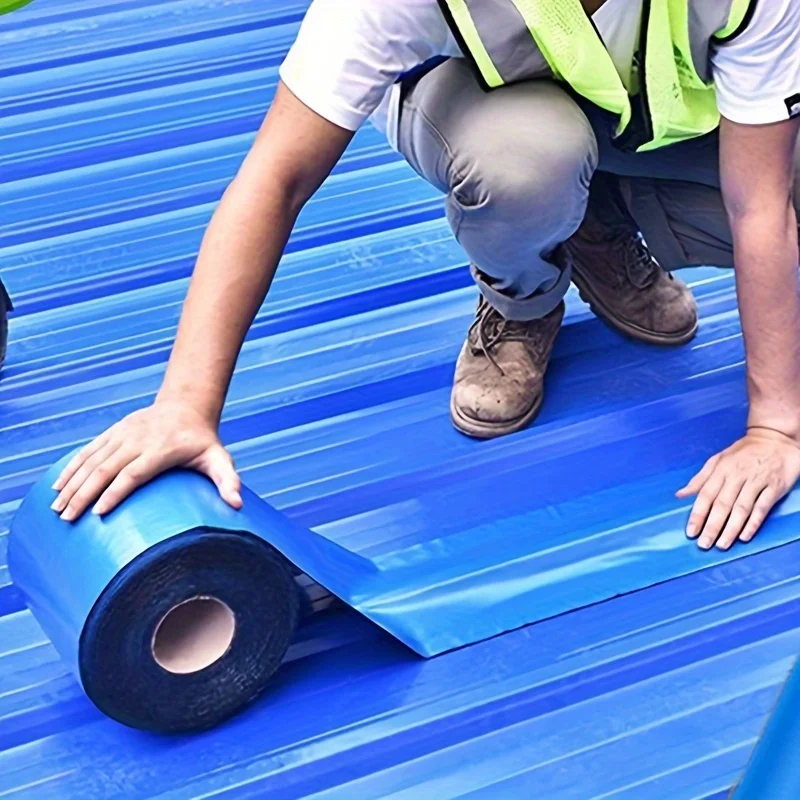 

10m Self-Adhesive Waterproof and Heat-Resistant Tape Roof Wall and Crack Leak-Proof Repair Anti-Aging Self-Adhesive Roll