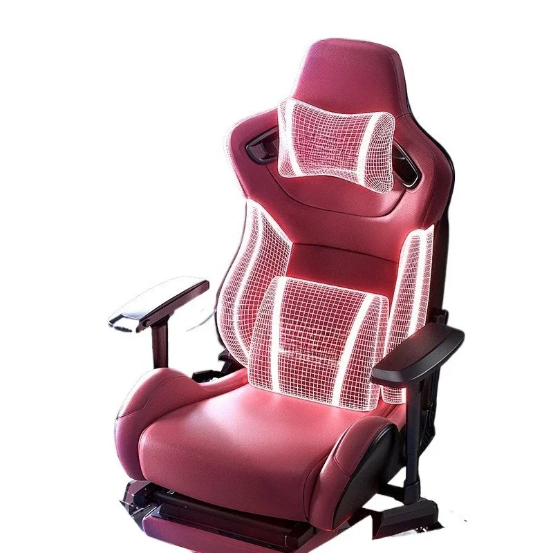 Red flame throne, e-sports chair, home ergonomic chair, sedentary boss chair, electric