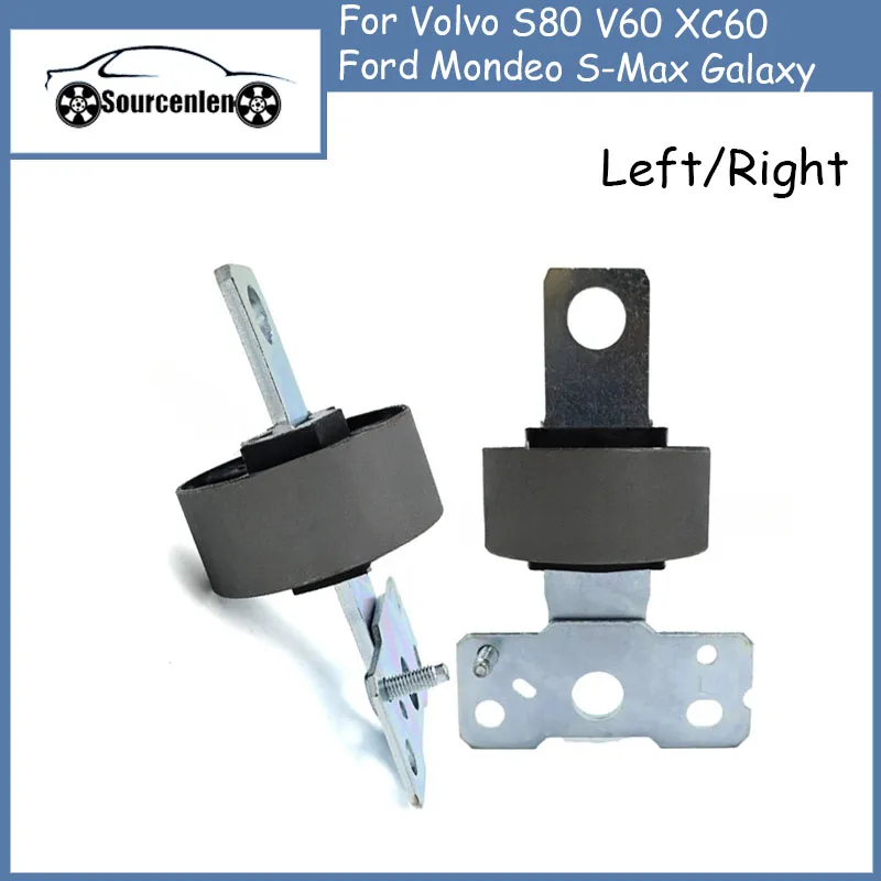 

2PCS Brand New Rear Left Right Susp Control Trailing Arm Bushing for Volvo S80 V60 XC60 Ford Mondeo S-Max Galaxy 2040703