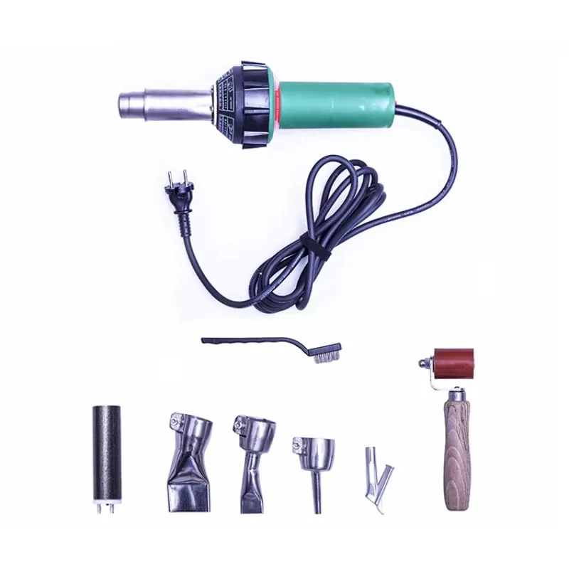 2024 New 1600W Hot Air PVC Welding Torch with Digital Display Temperature Plastic Welder Welding Gun