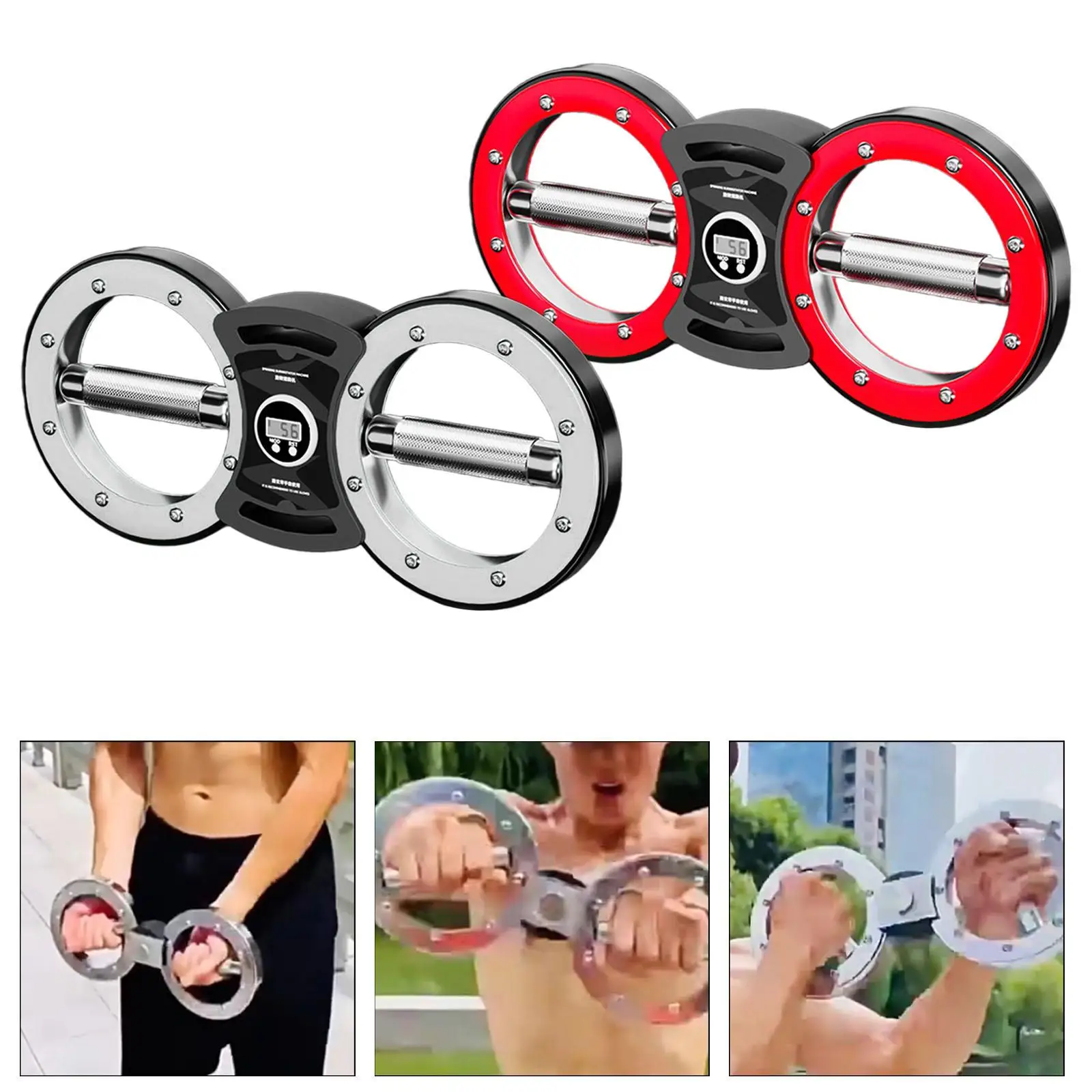 Rotator Machine Strength Training 360 Degree Rotating Grips Arm Workout Machine Arm Exerciser for Upper Arm Wrist Shoulder