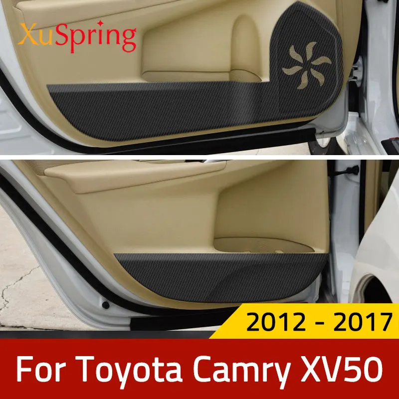 

Car Door Anti-kick Mat for Toyota Camry 2012-2017 XV50 7th Body Side Cover Protective Water-proof Dust-proof Stickers Styling