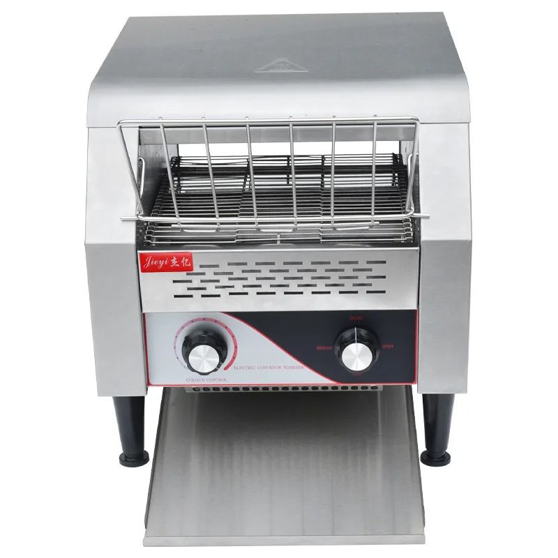1300w Hotel Breakfast Fully Automatic Professional   Toaster and Bread Machine Sandwich Conveyor Toaster Machine