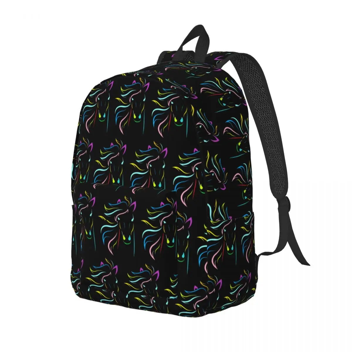 Magical Horse Student Backpack School Bag Hiking Travel Daypack for Boys Girls Bookbag Shoulder Bags