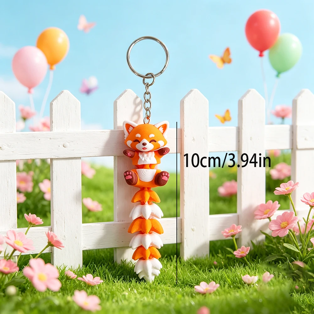 3d Printing Cute Panda Keychain Fantasy Theme Design, Mobile Backpack Pendant, Mobile Phone, Car, Etc
