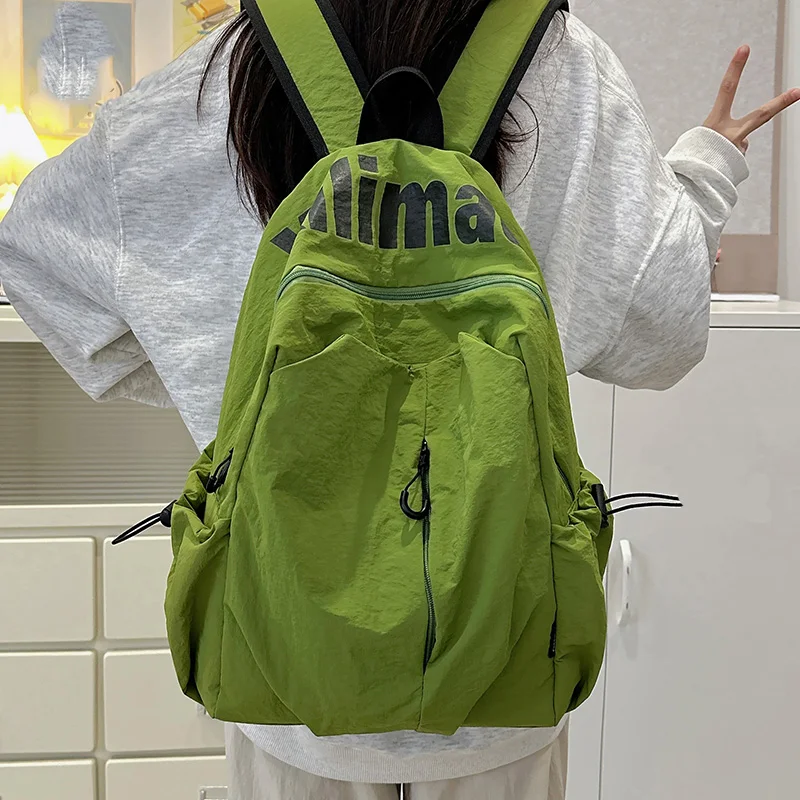 

Casual Backpack, Fashion Simple Large Capacity Men And Women With The Same Style Commuting Backpack, Durable Student Schoolbag