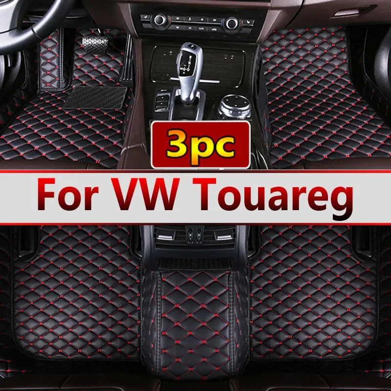 Car Floor Mats For VW VW Touareg 2011 2012 2013 2014 2015 2016 2017 2018 Custom Auto Foot Pads Interior Accessories