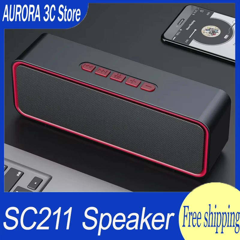 S11 TWS Portable Bluetooth Speaker Wireless bluetooth Dual horn  Speaker Extended Bass and Treble HiFi Ultra Long Battery Life