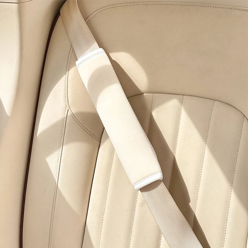 Adjustable Seat Belt Adjuster Anti-Pinch Anti-Strangle Car Seat Belt Cover Comfortable Secure Positioning
