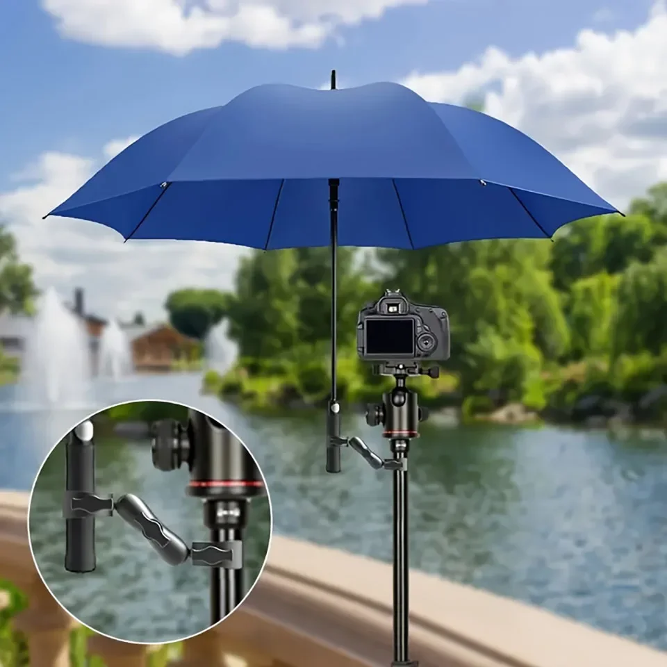 Двойной шарнирный зажим Super Clamp Magic Arm Clip 360° °   Двойной суперзажим для мотоцикла-зонтического велосипеда
