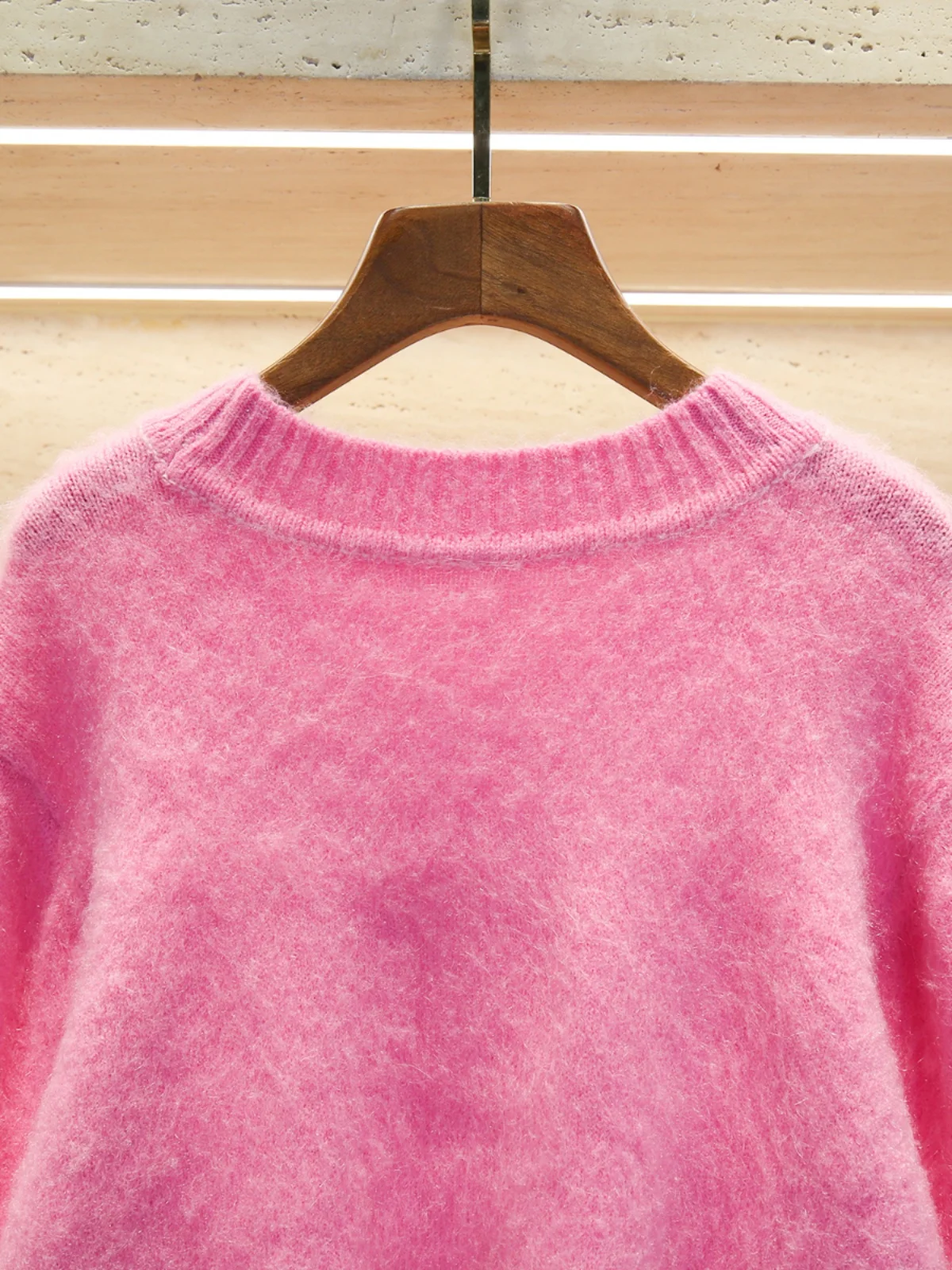 

SIVOS Early Spring Loose Knitted Sweater Color Blo Design Lazy Sle Women's Faionable Casual Long Sve Top