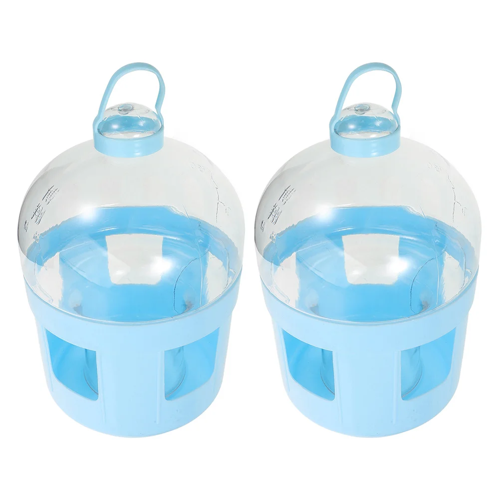 

2Pcs Bird Waterer for Cage Hanging Pigeon Water Feeder Dispenser Smooth Flow Reliable Hydration for Racing Chickens Pigeon
