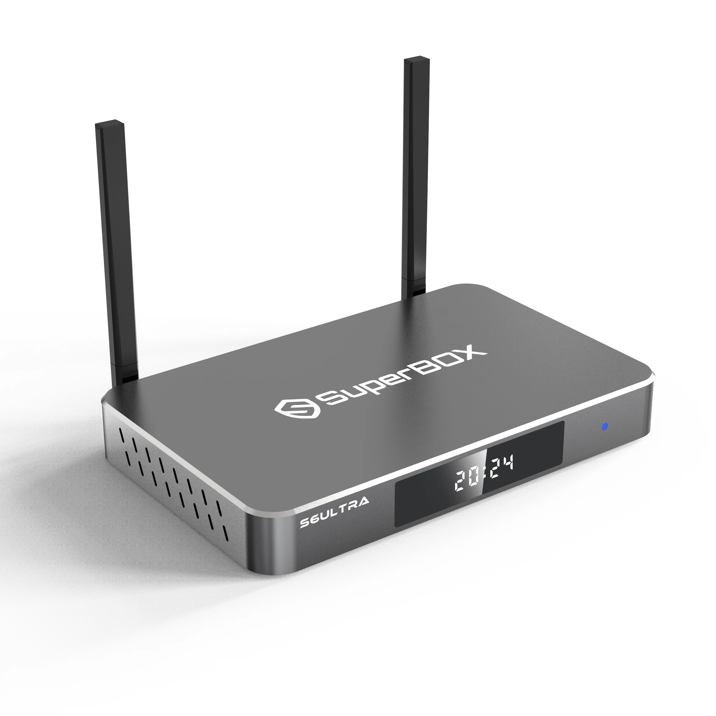SuperBox S6 Ultra Fully Loade 2025 4G+128G Powerful Streaming Box Time Shift with Voice Remote Control Ideal for Home