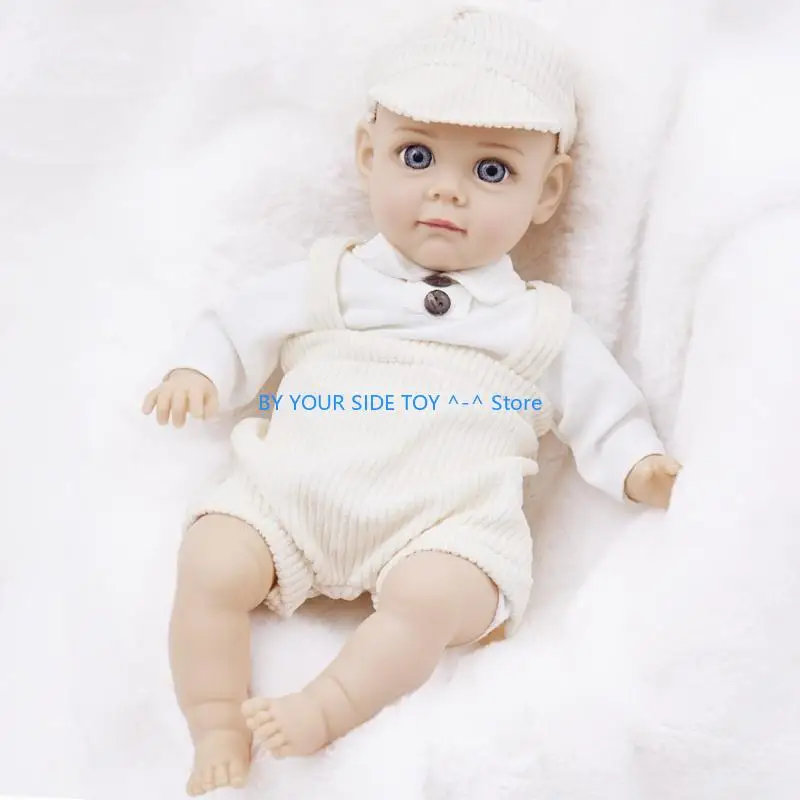 

Realistic Baby Boy Newborns Doll 14inch Vinyls Child Friend Asleep Toy Vinyls 14inch Newborns Baby Boy Doll U6XE
