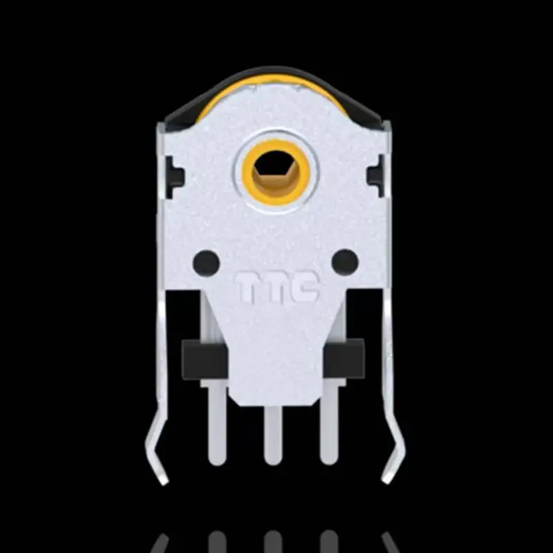 TTC Encoder 7/8/9/10/11/12/13/14/15/16mm Rotary Mouse Scroll Gold Wheel Encoder With 1.74mm Hole Mark,20-40g Force For PC Mouse