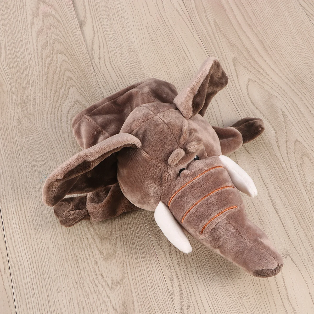 Burattino a mano Morbido elefante farcito per bambini Elefante Gioco interattivo Burattini regalo educativo Burattino a mano