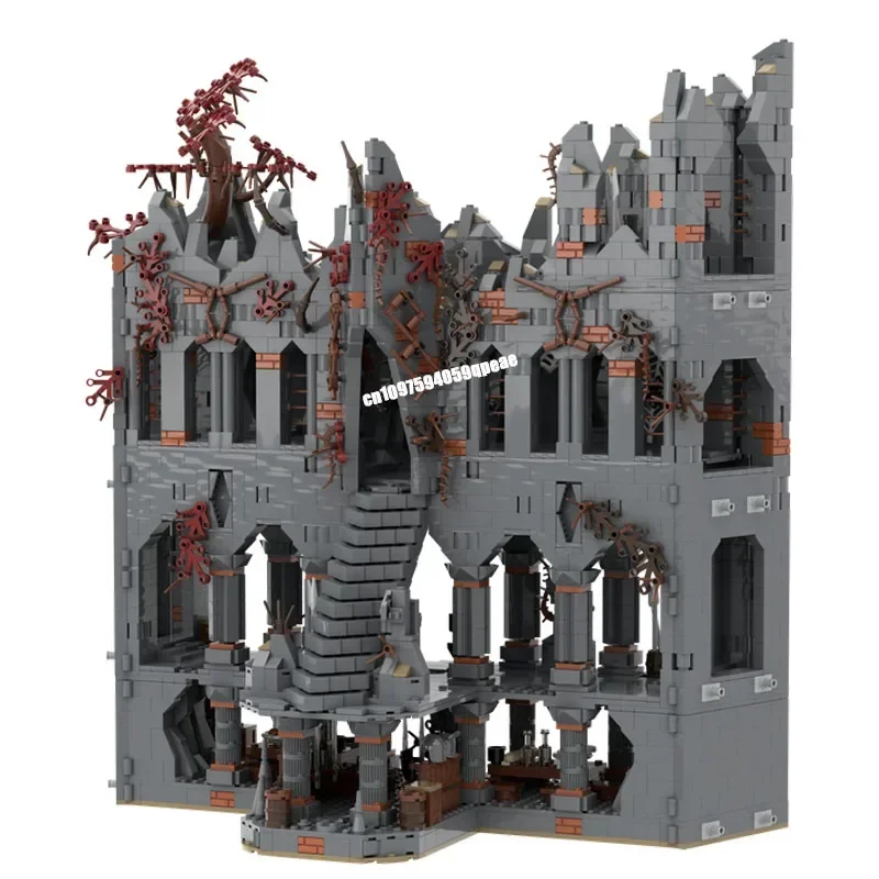 New 3571Pcs Famous The Rings Movie Series Moc Dol-Guldur Part 4 Model Custom Puzzle Diy Creative Ideas Kid Toys Birthday Gifts