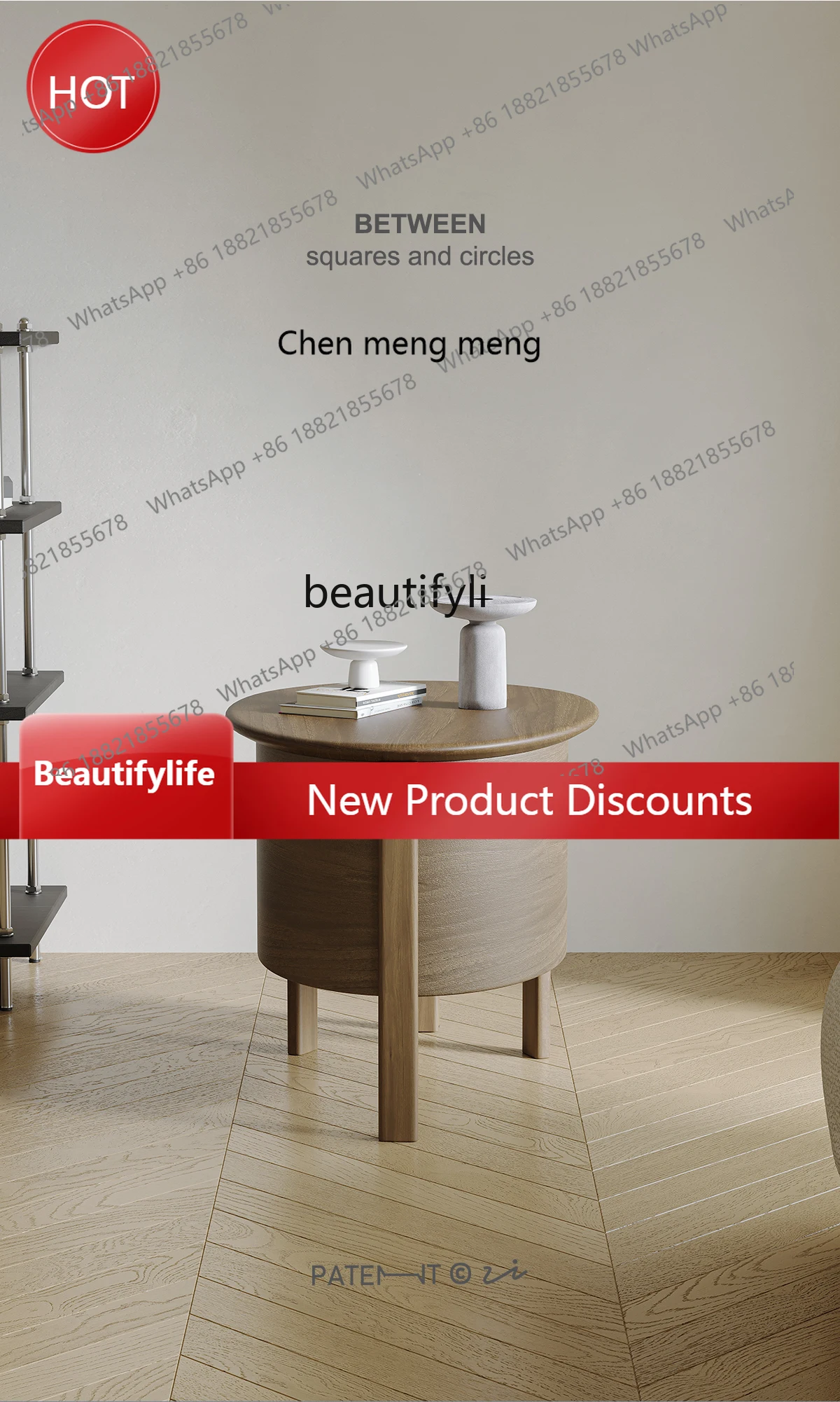 

Итальянское седло, кожаный небольшой журнальный столик, гостиная, домашний диван, приставной столик, угловой столик для хранения на балконе в спальне, ss1001