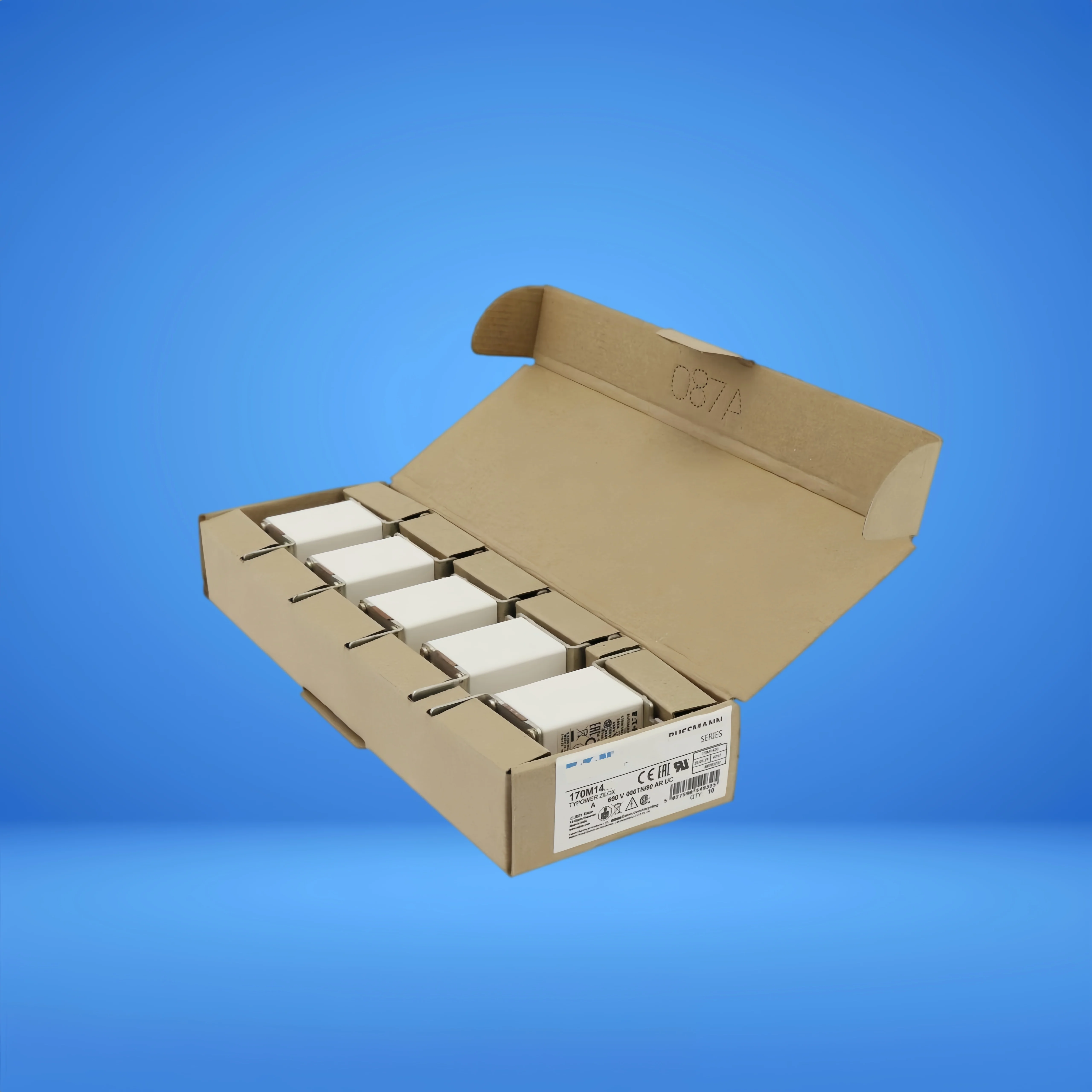 170M1418 High Speed Semiconductor Fuse 125A 690VAC Blade Fuse for Circuit Protection