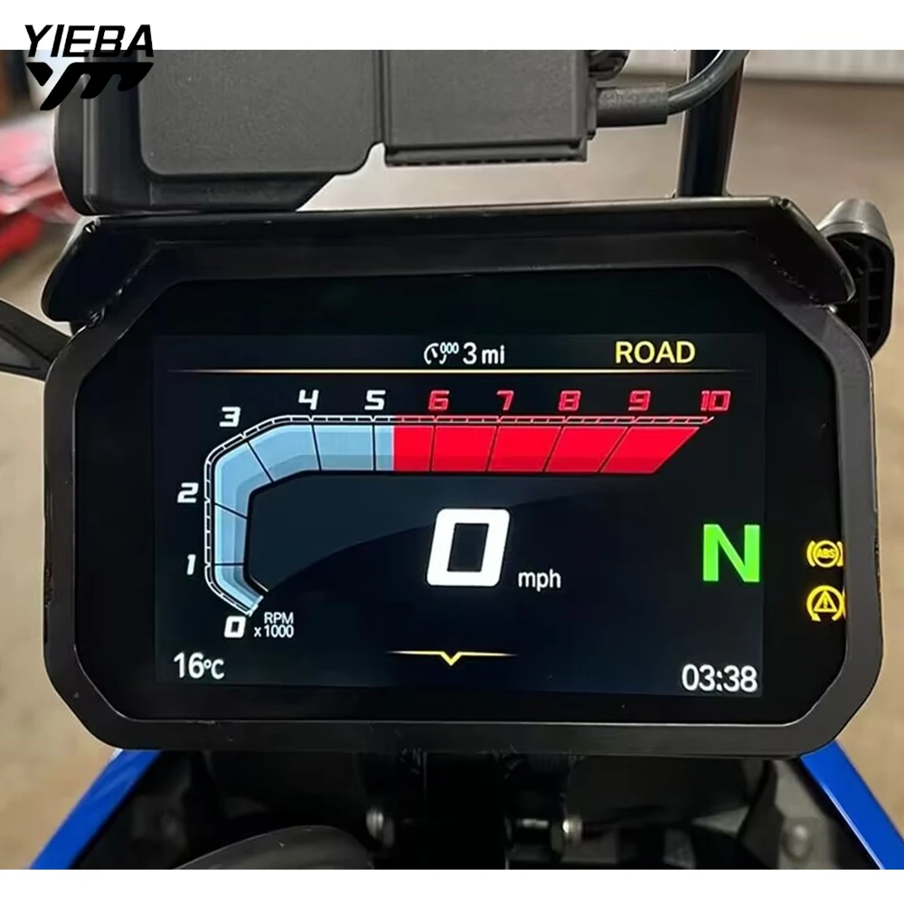 R1300GS Trophy/TE TFT Theft Protection For BMW R 1300 GS Adventure 2023 2024 2025 Frame Cover Screen Protector Dashboard Guard