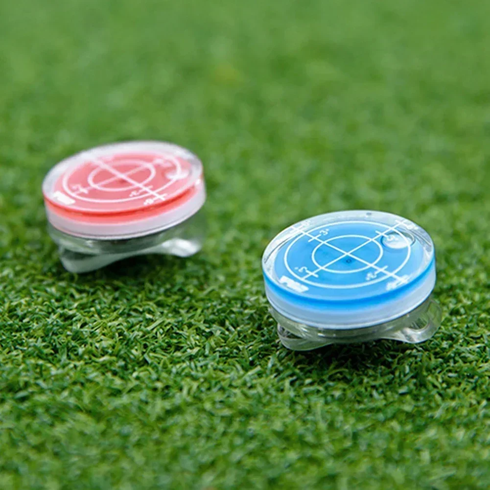 1x Plastic Golf-Hat Clip Golf-Club Hat Cap Clip With Detachable Magnetic Ball Marker Golf-Level Function Marks Magnetic Cap Clip