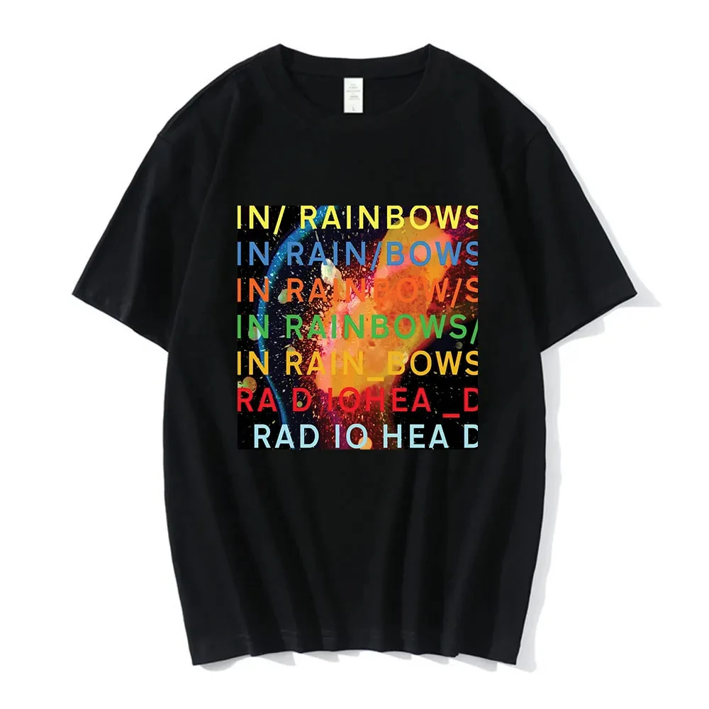 Vintage Rock Band Radiohead T Shirt Men 100% Cotton T-shirts Hip Hop The Bends Music Album Print Tee Shirt Oversize Top 71733 image 3