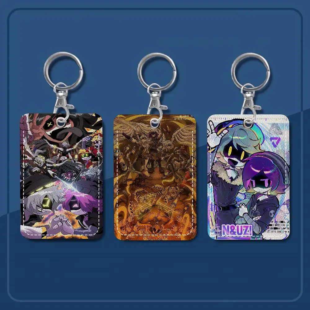 

Брелок-картхолдер из искусственной кожи M-Murder D-Drones Game, 1 шт., для ключей, брелок для дверных замков, брелок для ID-карт