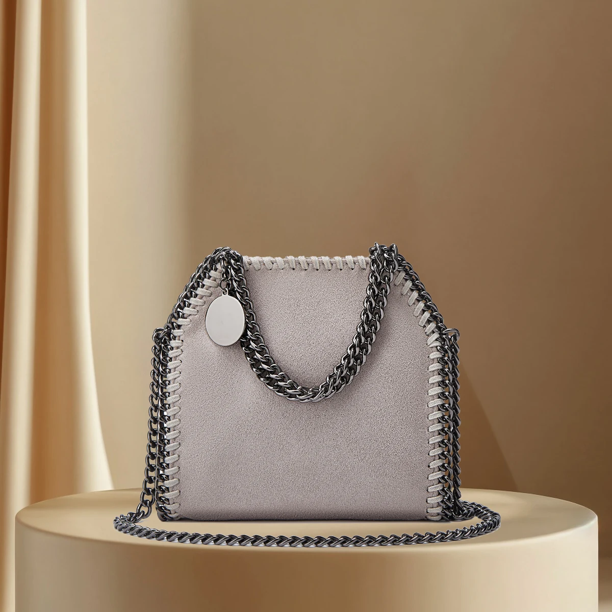 Luxury Designer Women\'s Chain Crossbody with Quilted Purses and Shoulder Strap  Female Ladies Hand Bags