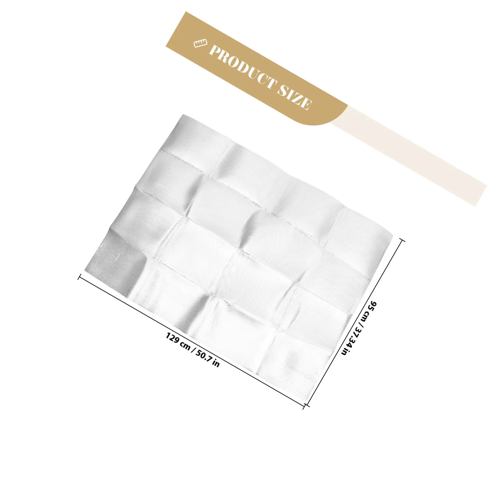 التهوية غطاء عازل 129x95 سنتيمتر الأبيض تقليم إلى صالح العلية مروحة السقف مصراع الختم قابلة لإعادة الاستخدام تنفيس الهواء أنبوب التيار المتناوب