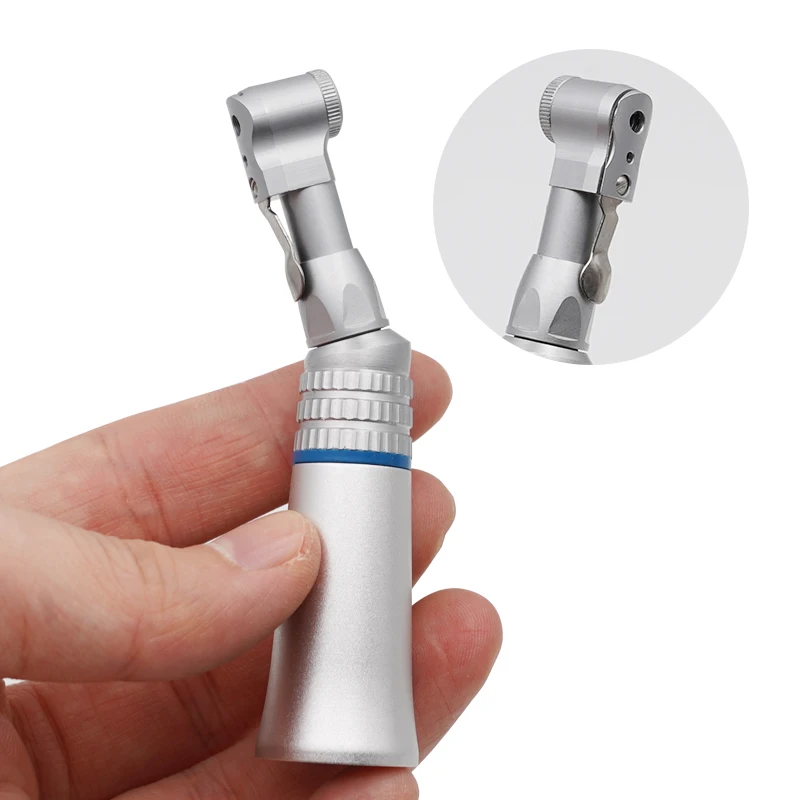 

Dental Contra Angle Handpiece Low Speed Turbine External Water Spray Push Button For Oral Repair and Polishing Dentistry Tools
