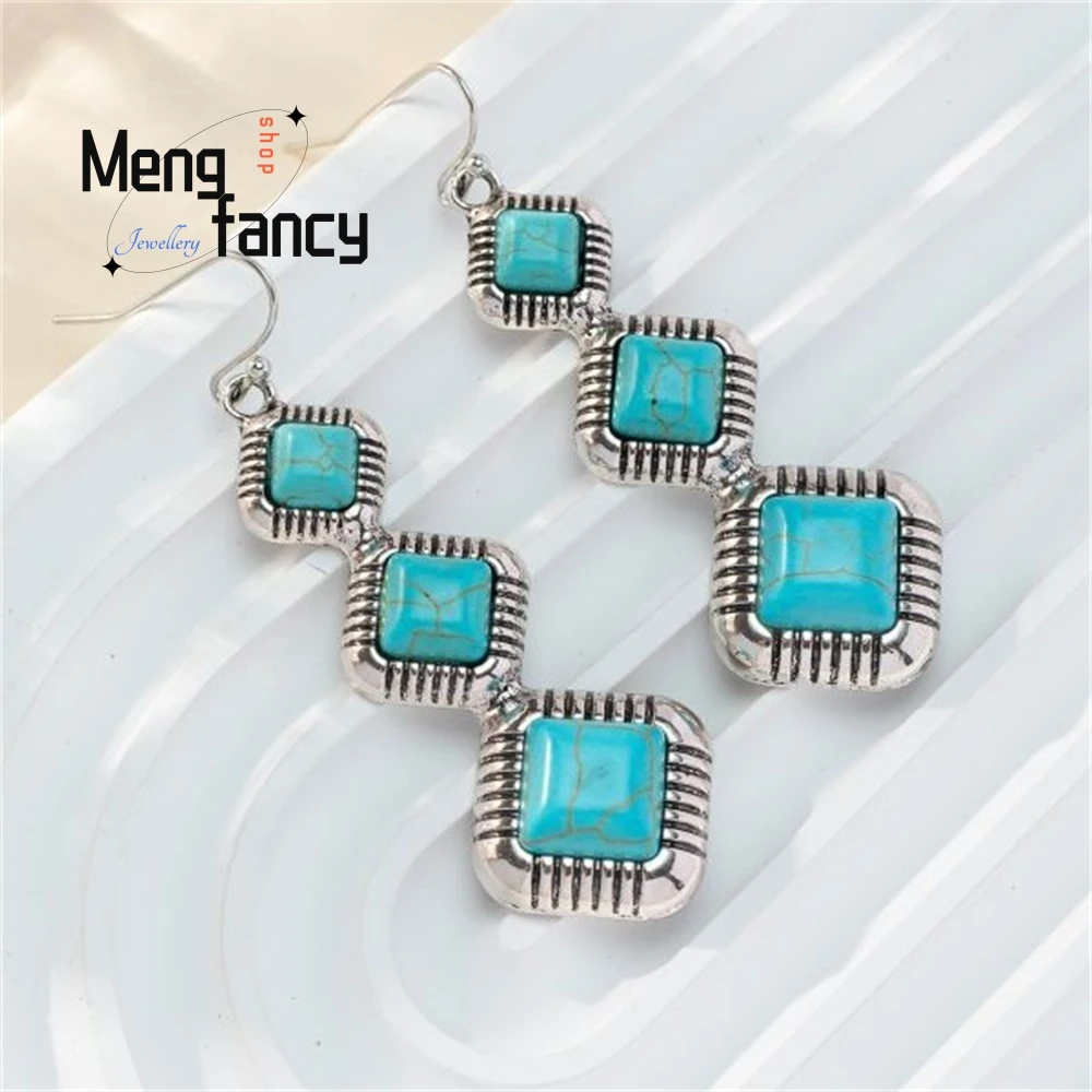 

Original Design, Fashionable New Alloy Earrings Exaggerated Bohemian Large Earrings, Ethnic Style Elegant Exquisite Best Selling
