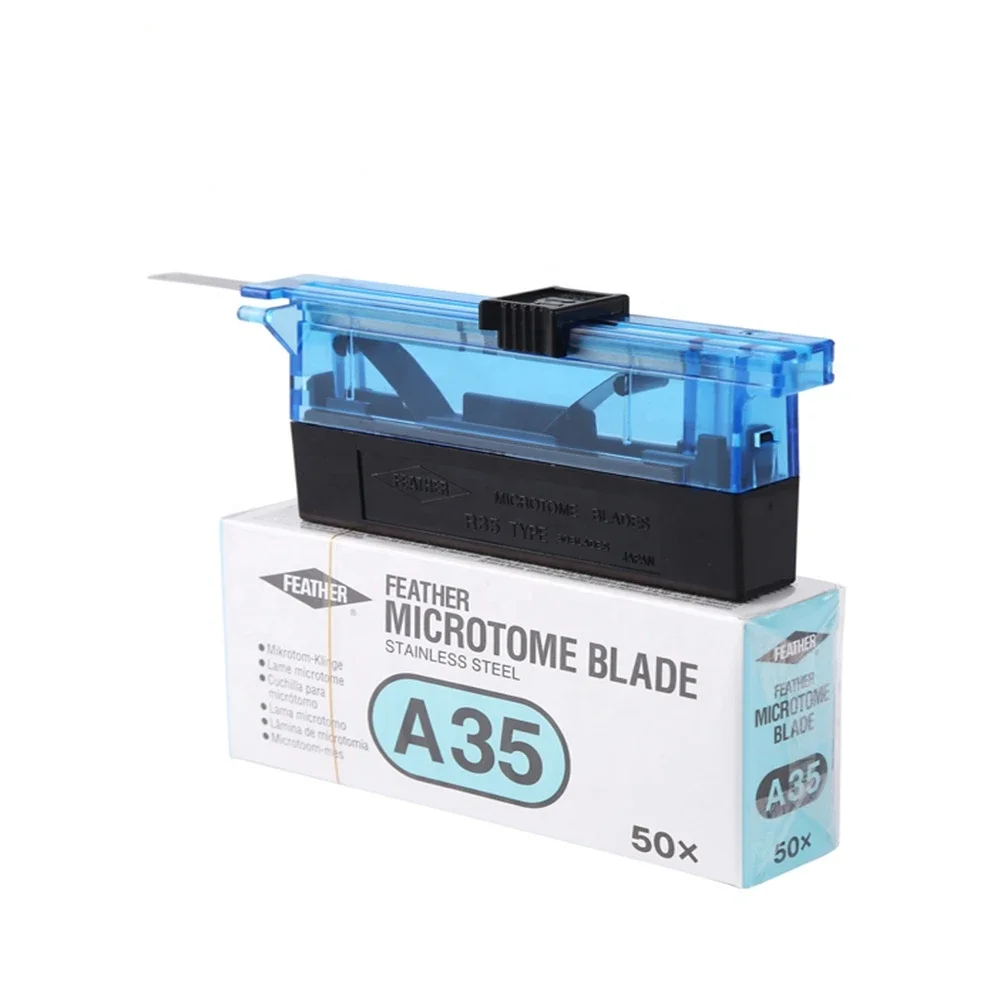 Supplier Low Profile Feather Microtome Blade S35 N35 Histology High Profile Medical Consumables