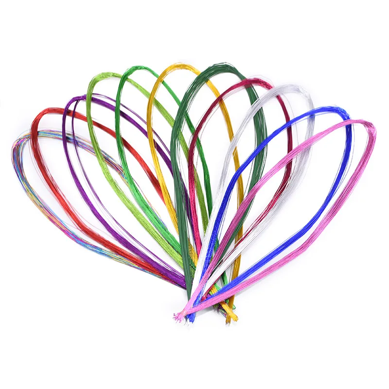 Image 4: Fil de fer pour fleurs à faire soi même,outil en nylon, accessoire de fabrication, 0,45mm de diamètre, 80 cm, 25 pièces