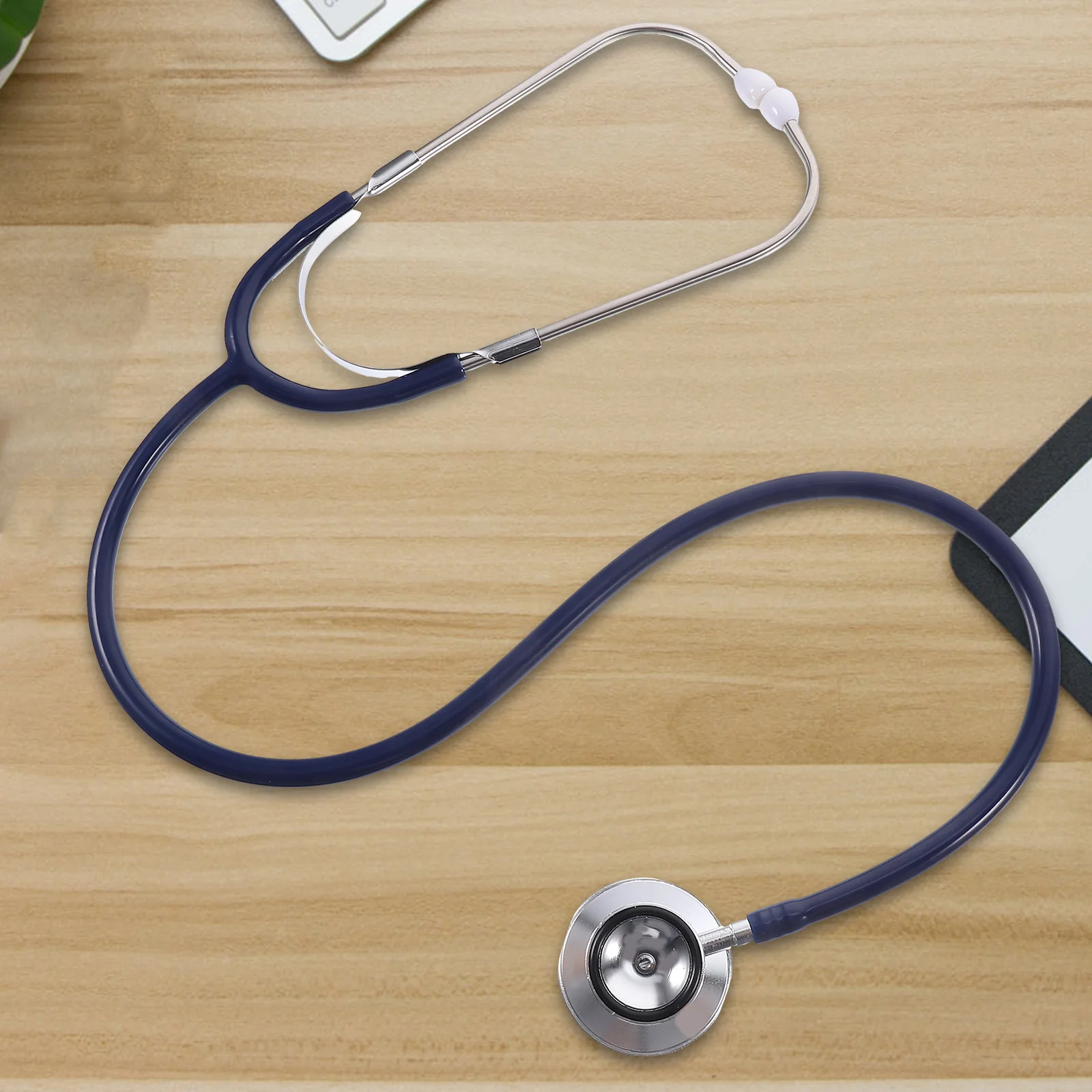

Dual Head Stethoscope Portable Double Sided Medical Tool for Heart Lung Auscultation Clear Sound Hospital School Clinic Home Use