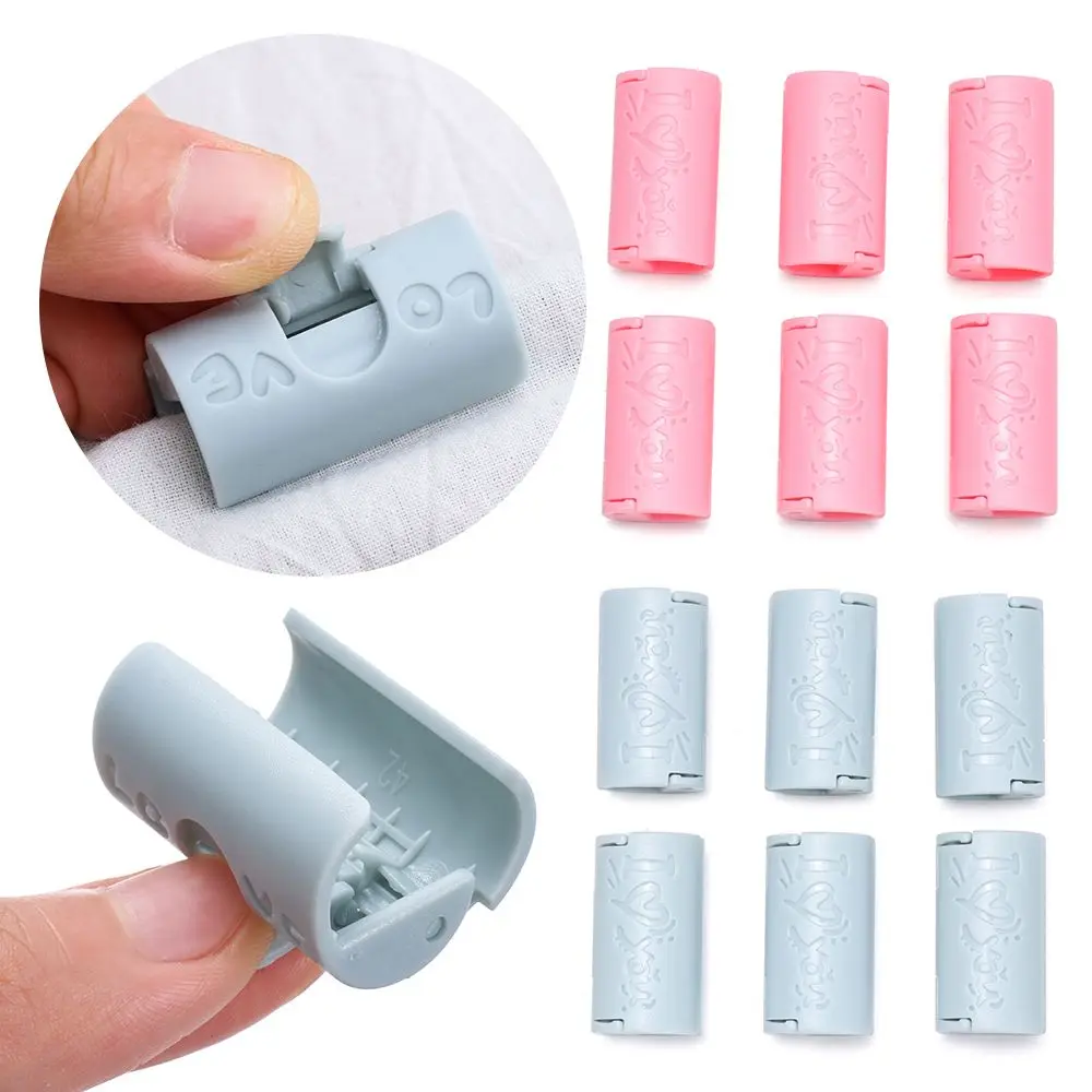 3/18PCS Invisible Needle-free Bed Sheet Holder Quilt Cover Non-slip Mattress Sheet Buckle Bed Pegs Clamp Fastener Gripper