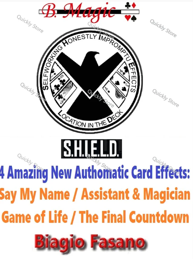 2025 SHIELD 1-3 di Biagio Fasano - Trucchi di magia (download istantaneo)