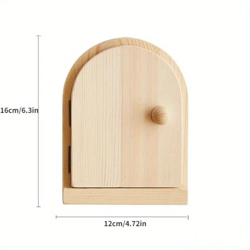 Solid Wood Switch Protective Cover, Wall Mounted, Home Socket Decorative Frame, Covering,Electric Shock Proof Cover